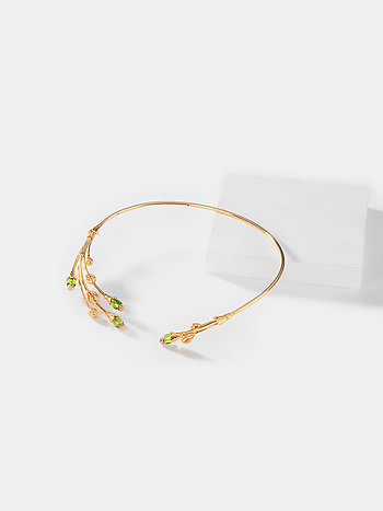 Saguaro Bloom Necklace in Gold Plated 925 Silver