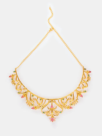 Matchmaking Maasi Necklace in Gold Plated 925 Silver