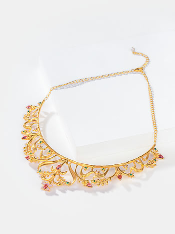 Matchmaking Maasi Necklace in Gold Plated 925 Silver