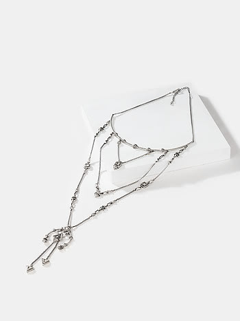 Esther Greenwood Necklace in Oxidised 925 Silver