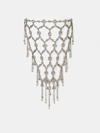 Buy Fascination Necklace In Oxidised 925 Silver from Shaya