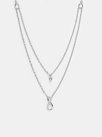Buy SHAYA BY CARATLANE Stay With Me Circle Pendant Necklace in 925 Silver