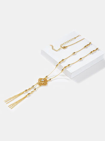 Queen of Multitasking Necklace in Gold Plated 925 Silver