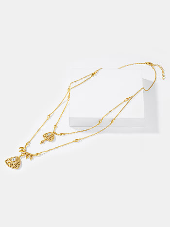 Queen of Action Necklace in Gold Plated 925 Silver
