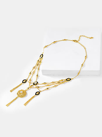 Queen of Solutions Necklace in Gold Plated 925 Silver