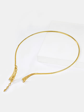 Queen of Connections Necklace in Gold Plated 925 Silver