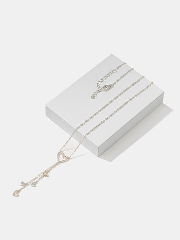 You and Your Restless Fidgeting Lariat Necklace in 925 Silver