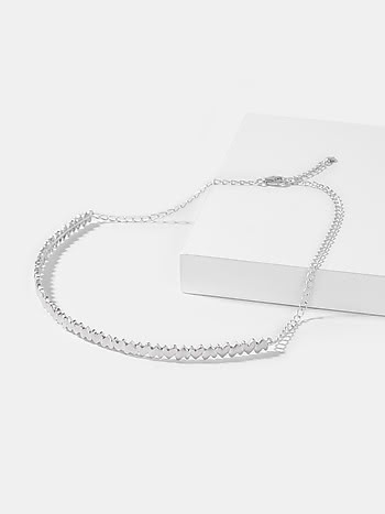 You and Your Happy Squeals Choker in 925 Silver