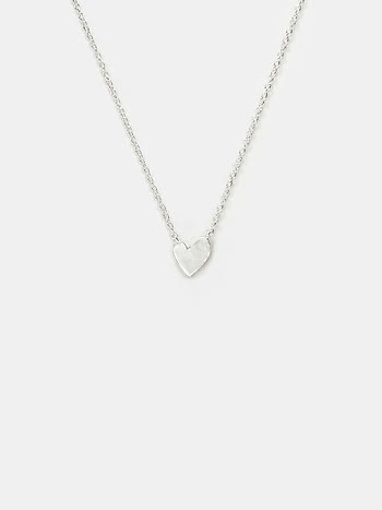 You and Your Dramatic Hand Gestures Heart Necklace in 925 Silver