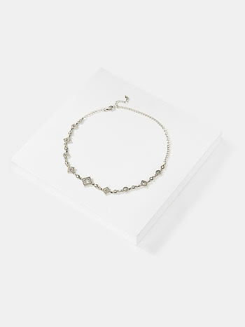 Enticement Choker in Oxidised 925 Silver