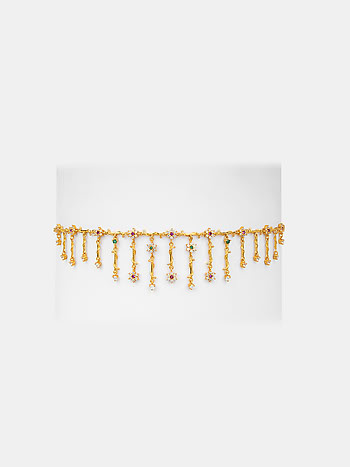 Garden of Memories Choker in Gold Plated 925 Silver