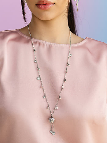 Bring in the Joy Heart Necklace in 925 Silver