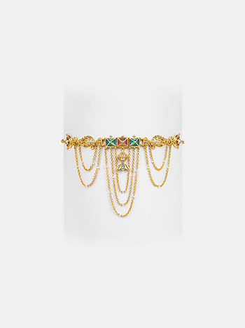 Phera Promise Necklace in Gold Plated 925 Silver