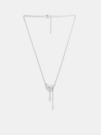 Play Of Pearls Necklace in 925 Silver