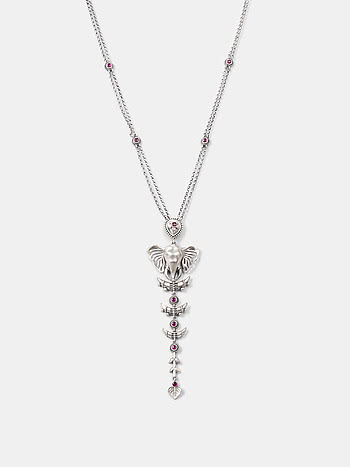 The Giver Elephant Necklace Crafted in 925 Silver