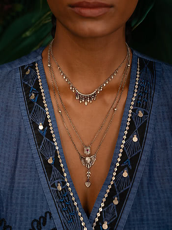 The Anchor Elephant Necklace Crafted in 925 Silver