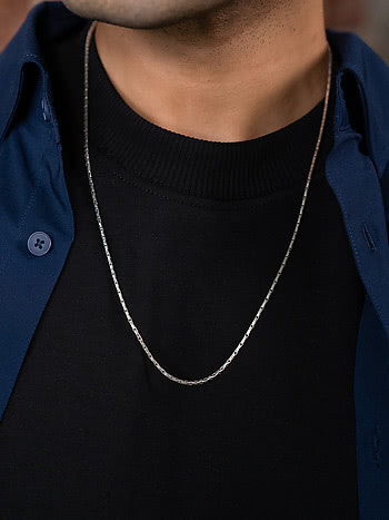 Echo 925 Silver Men's Chain