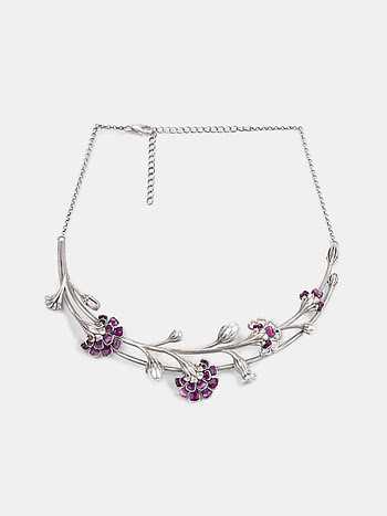 Fleur Choker in 925 Silver