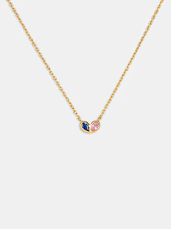 Love will find a way Necklace in Gold Plated 925 Silver