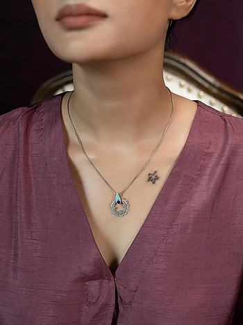 Taal Necklace in 925 Silver