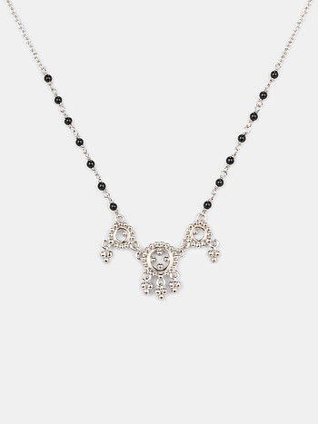 Chakra Mangalsutra Necklace in 925 Silver