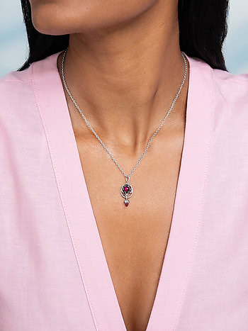 Rise Above Heartbreaks  Necklace in 925 Siver