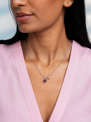 Rise Above Barriers Necklace in 925 Silver