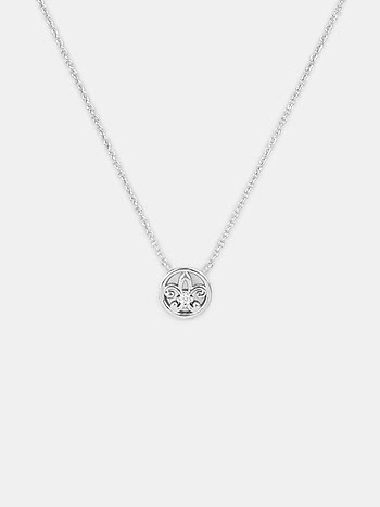Signet Necklace in 925 Silver
