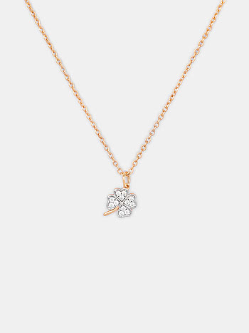 Sweet Serendipity Necklace Crafted in Gold Plated 925 Silver