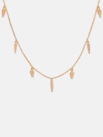 Honey Necklace Crafted in Gold Plated 925 Silver