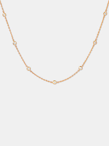 For My Person Necklace Crafted in Gold Plated 925 Silver