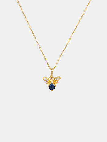 Rose Petal Necklace In Gold-Plated 925 Silver