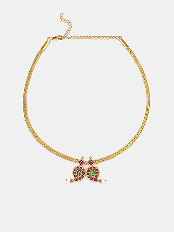 Amara Necklace in Gold Plated 925 Silver