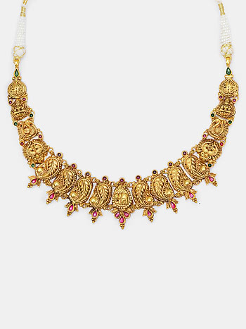 Nitya Necklace in Gold Plated 925 Silver