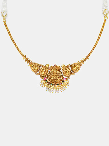 Idhika Necklace in Gold Plated 925 Silver