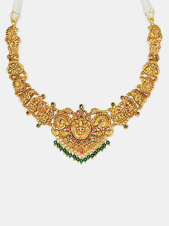 Dhara Necklace in Gold Plated 925 Silver