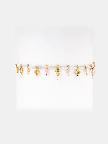 Mayura Malika Necklace in Gold Plated 925 Silver