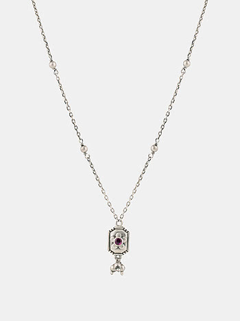 Guided By Compassion Elephant Necklace in 925 Silver