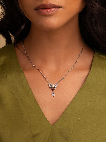 Guided By Affection Necklace in 925 Silver