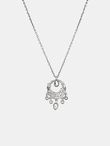 Josh Umang Necklace in 925 Oxidised Silver