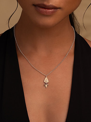 Stara Necklace in Oxidised 925 Silver