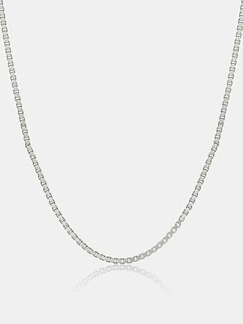 Stem Necklace in 925 Silver