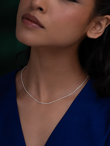 Sleek Necklace in 925 Silver