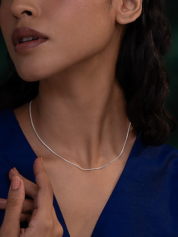 Classic Necklace in 925 Silver
