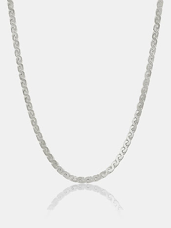 Weave Necklace in 925 Silver