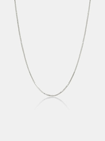 Braid Necklace in 925 Silver