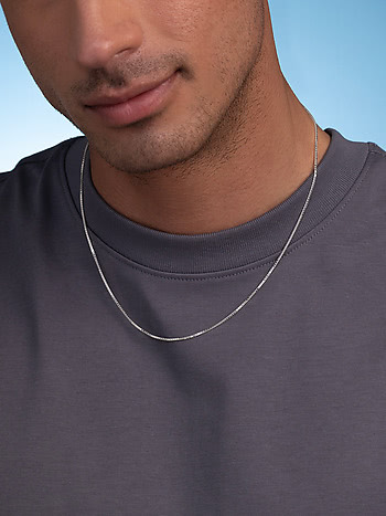 Braid Necklace in 925 Silver