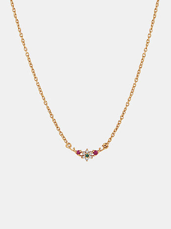 Twine of Time Necklace in Gold Plated 925 Silver