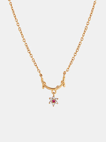 Festival of Petals Necklace in Gold Plated 925 Silver