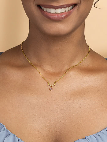 Festival of Petals Necklace in Gold Plated 925 Silver